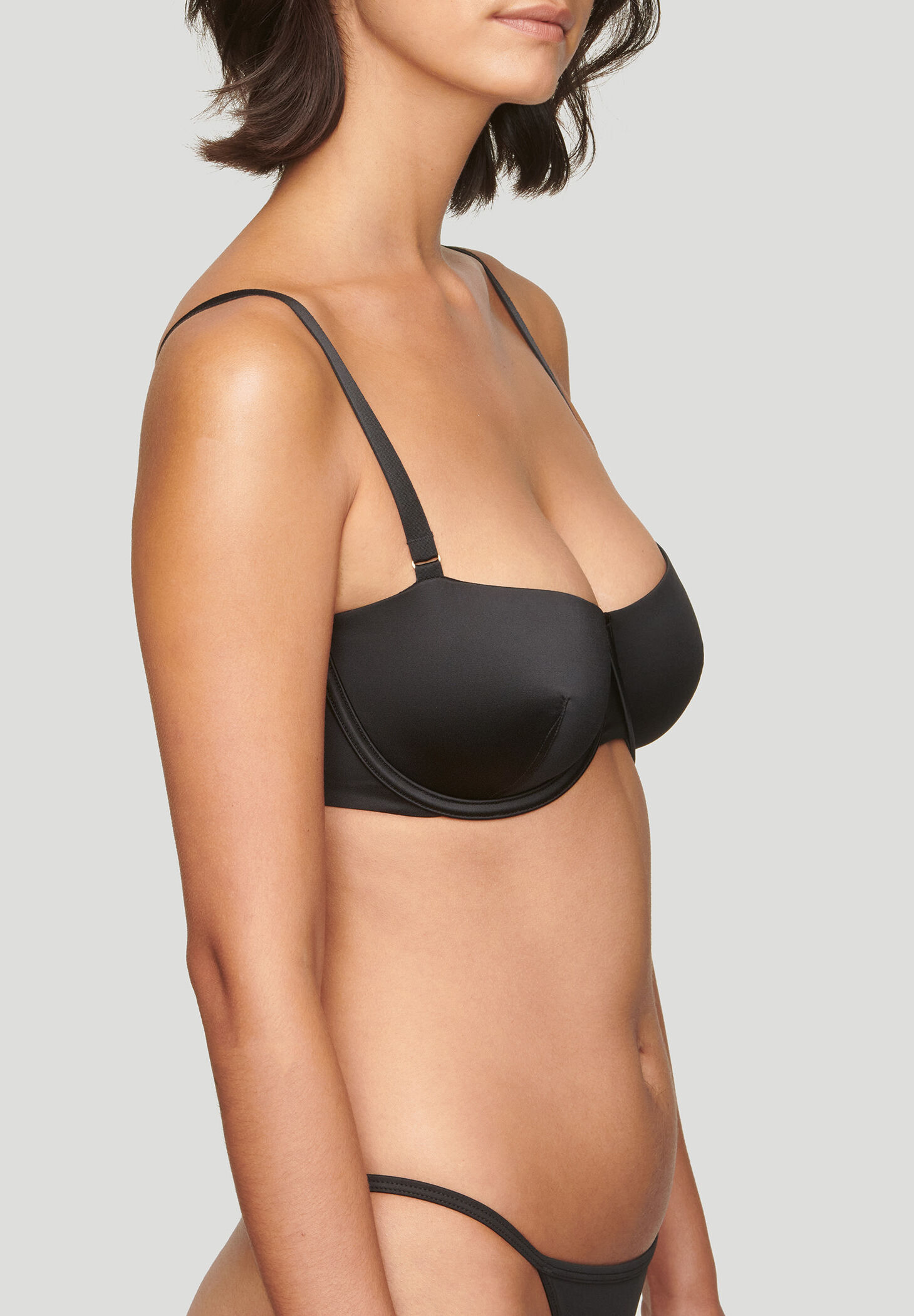 Shop Black Firday CUUP Bras The Balconette - Mesh, Taupe/Black at Best  Price in