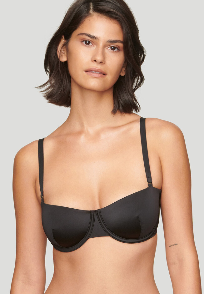 Calvin Klein Underwear LINED BALCONETTE - Balconette bra - black