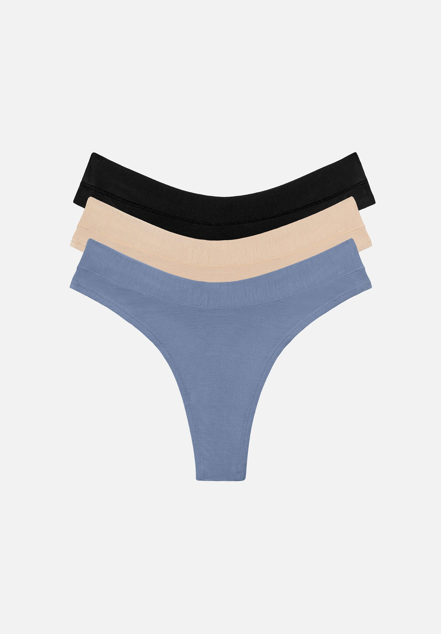 The String Thong Pack of 3 - Modal, Dawn